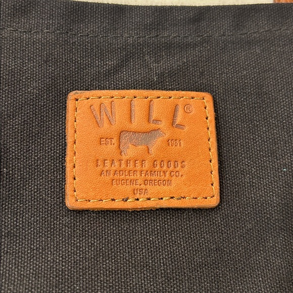 WILL Leather Goods Limited Edition Canvas Tote - Chicago Collective Exclusive - Picture 4 of 15